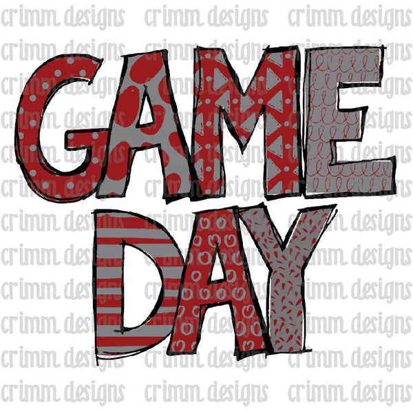Game Day Sublimation Design Download