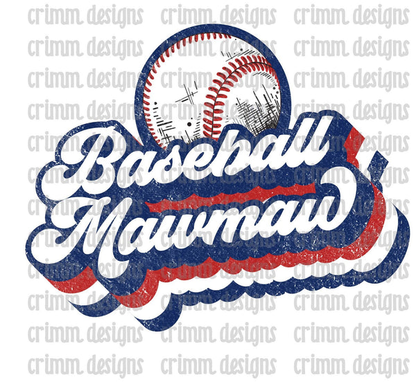 baseball sublimation design Stock Vector